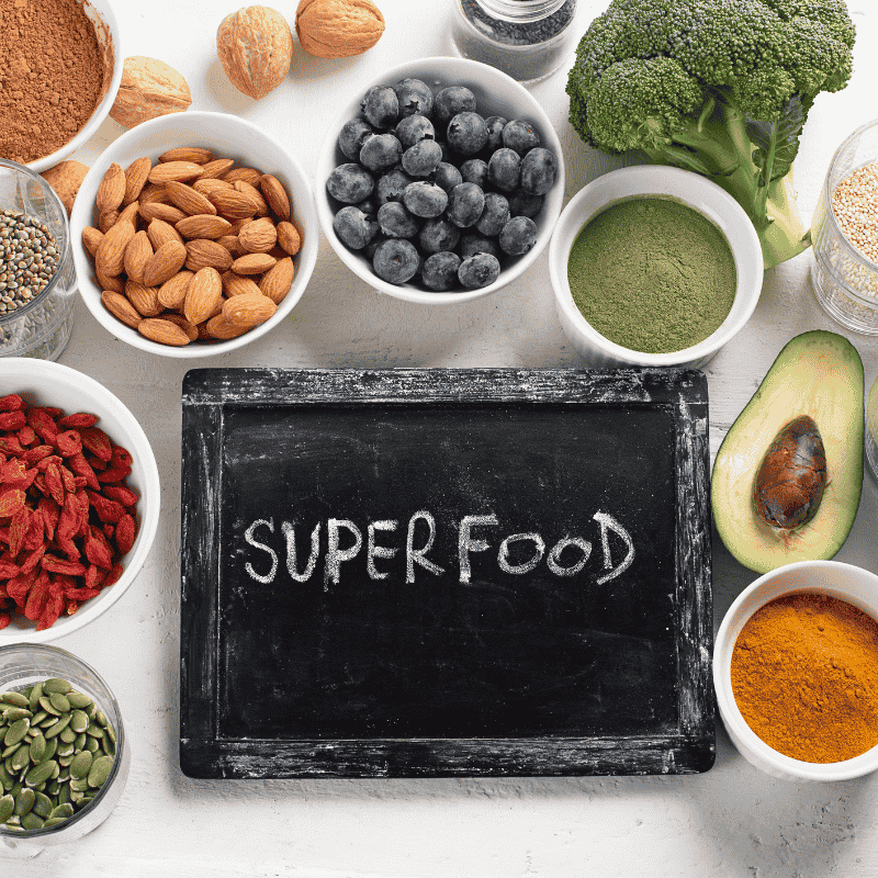 Superfoods mental clarity energy