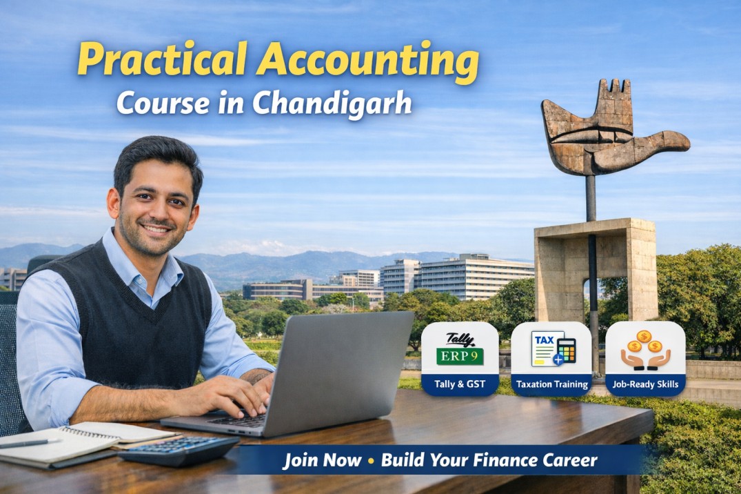 practical accounting course in Chandigarh