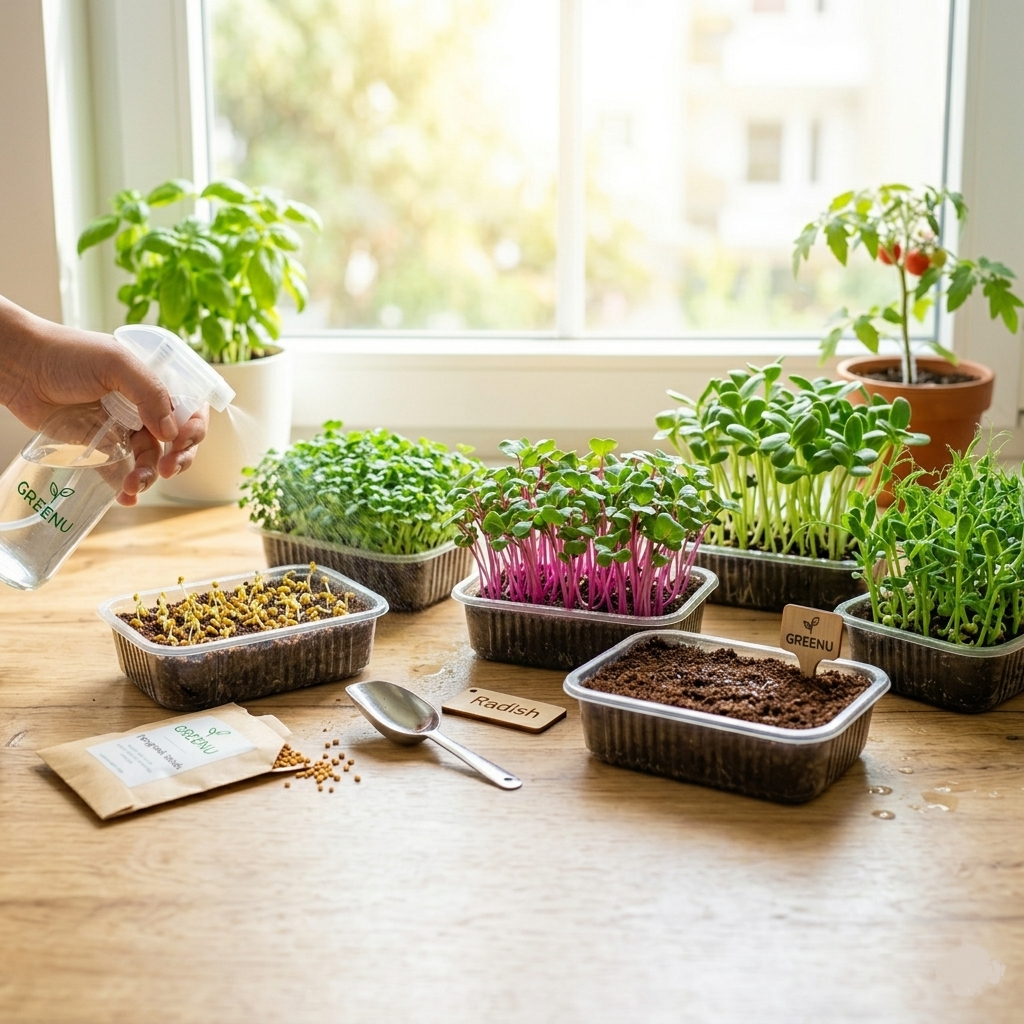 Easiest microgreens to grow at home