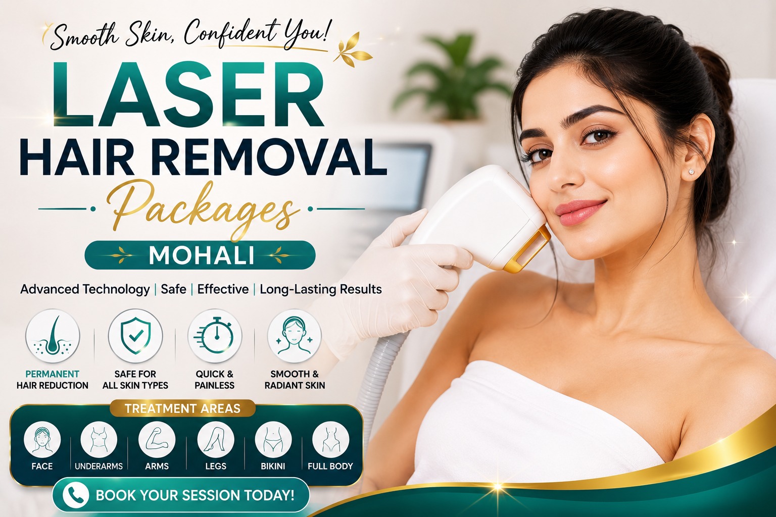 Laser hair removal in Mohali