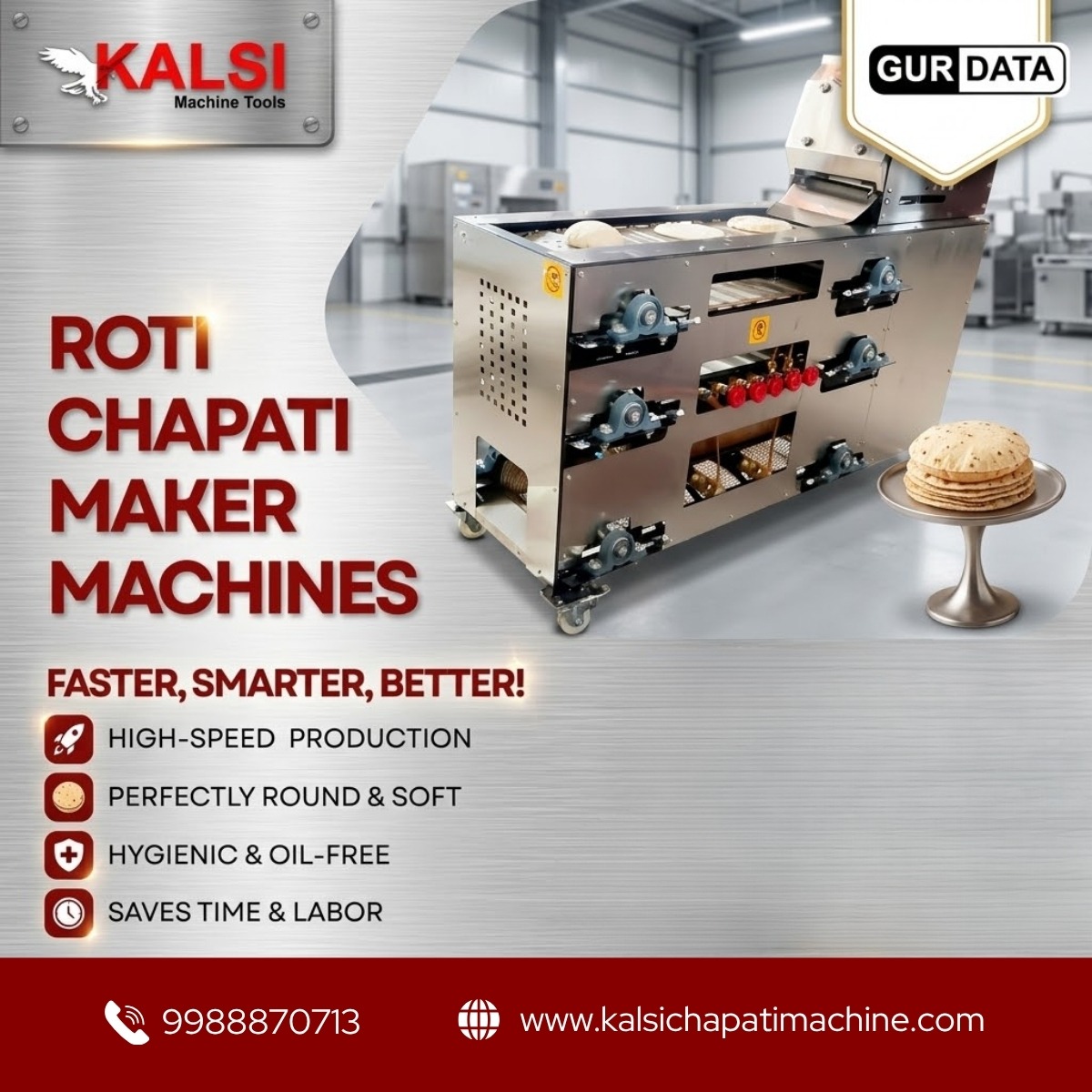 Commercial Roti Maker Machine
