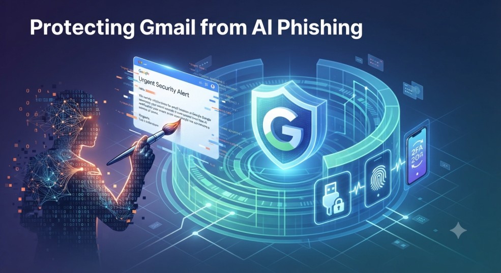 How to protect Gmail account from AI phishing attacks