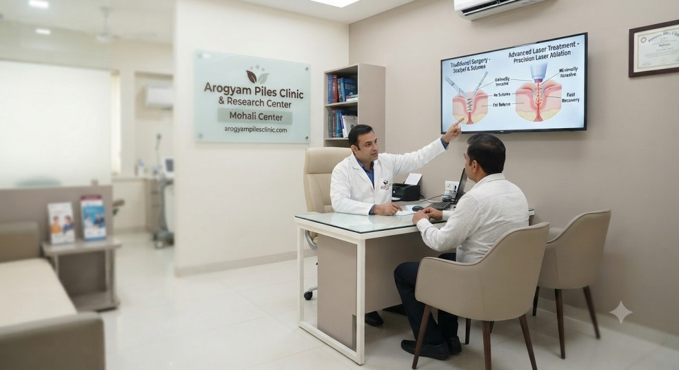 laser piles treatment in Mohali