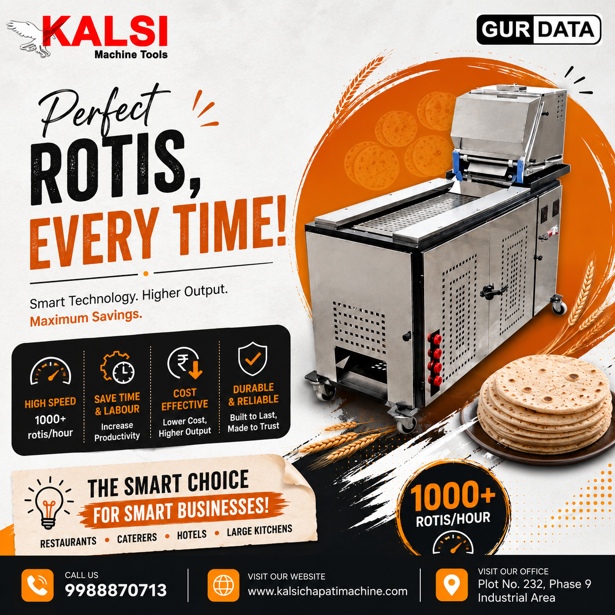 fully automatic chapati making machine price