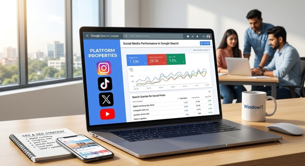 google search console social media analytics