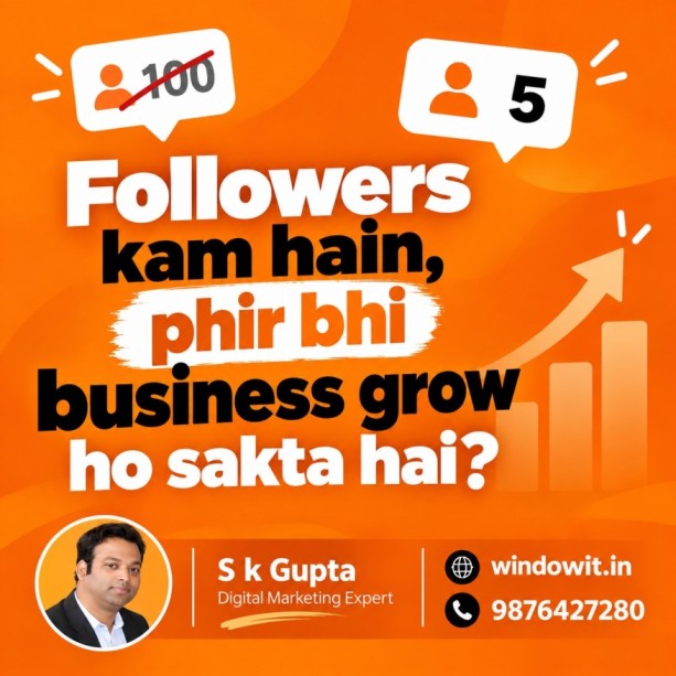 how to grow business with low followers